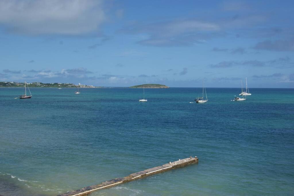 Superbe Studio Dolce Vita Vue Mer Plage Piscine Marigot  Exterior photo