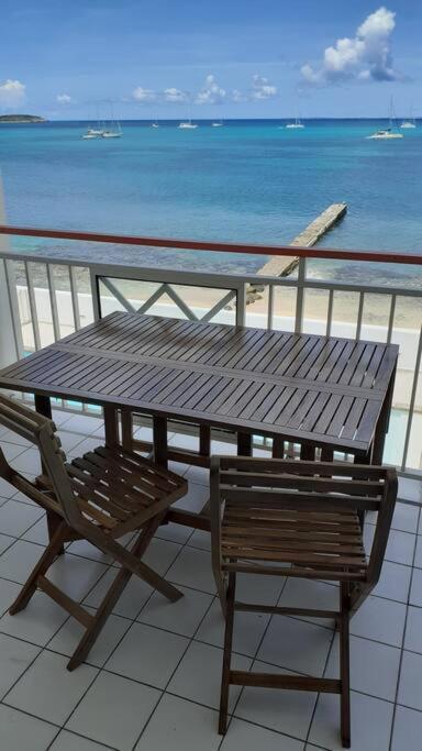 Superbe Studio Dolce Vita Vue Mer Plage Piscine Marigot  Exterior photo